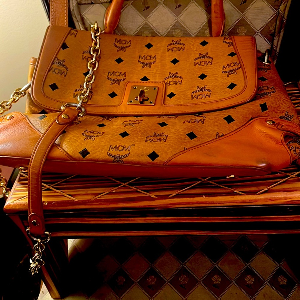 Vintage mcm handbag